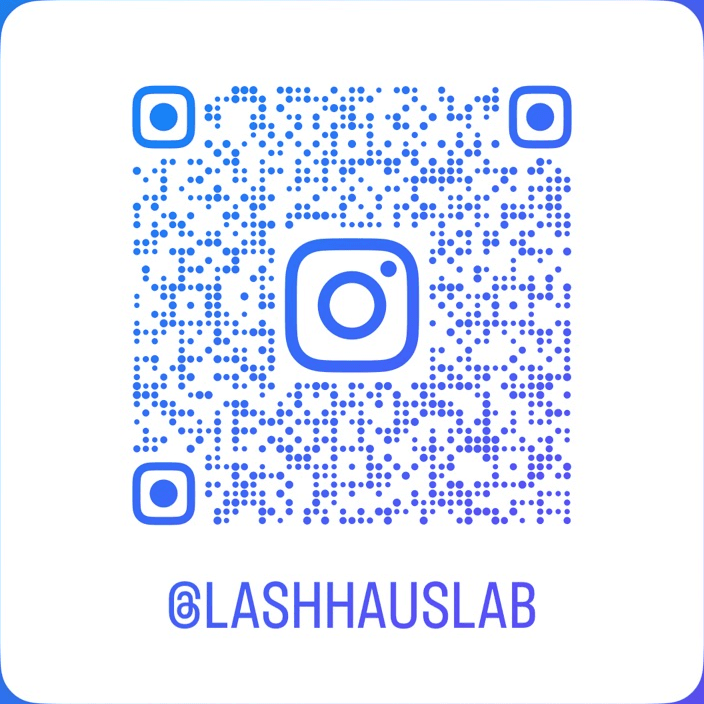 Scan to open Lashhaus Lab on Instagram
