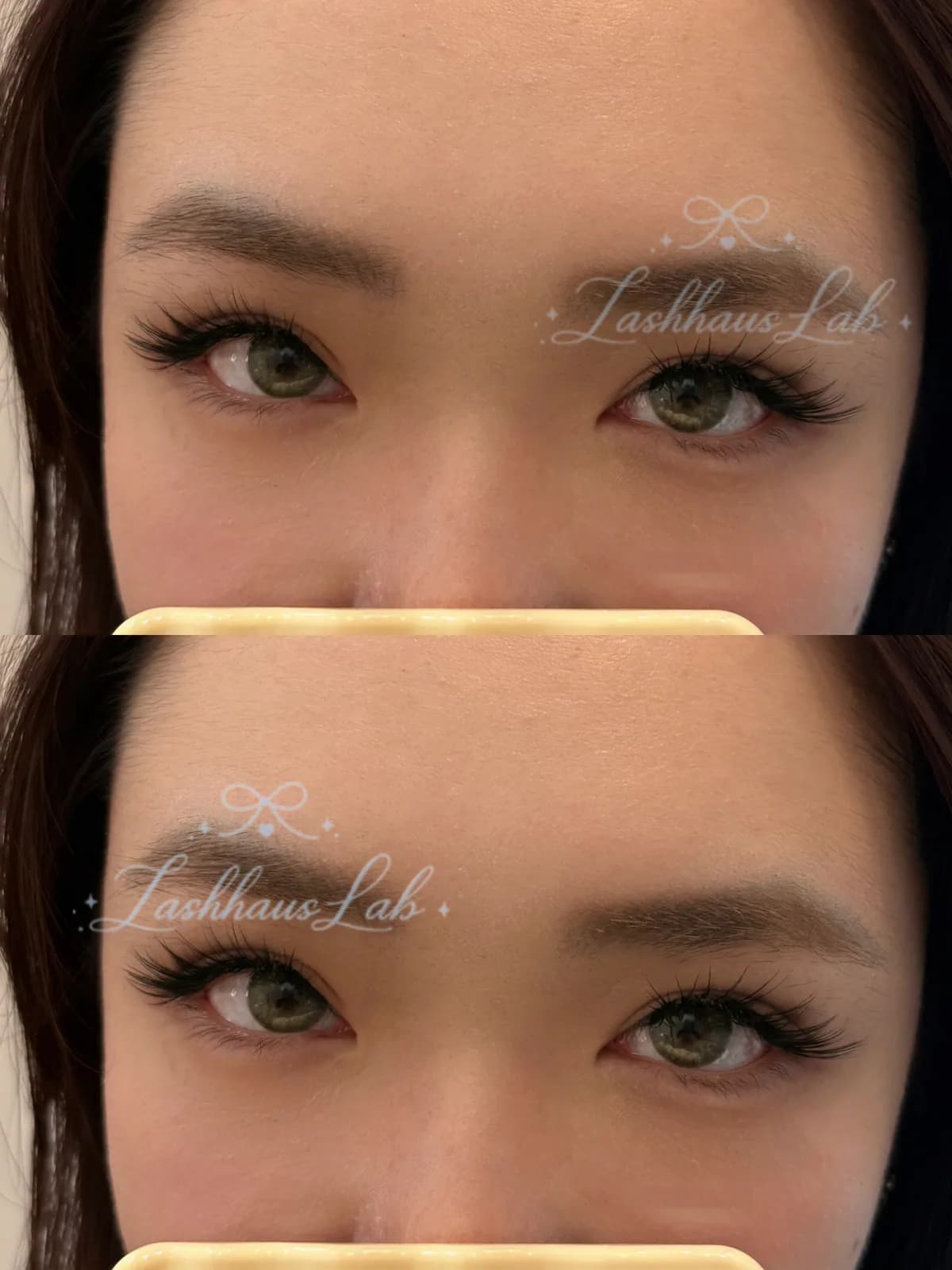 Wispy lash work