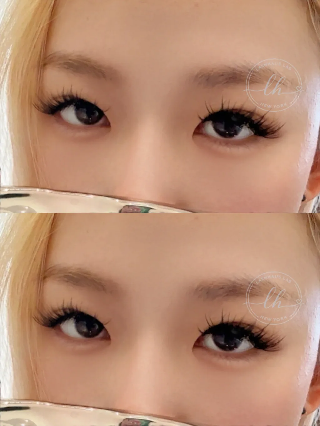 Wispy lash work