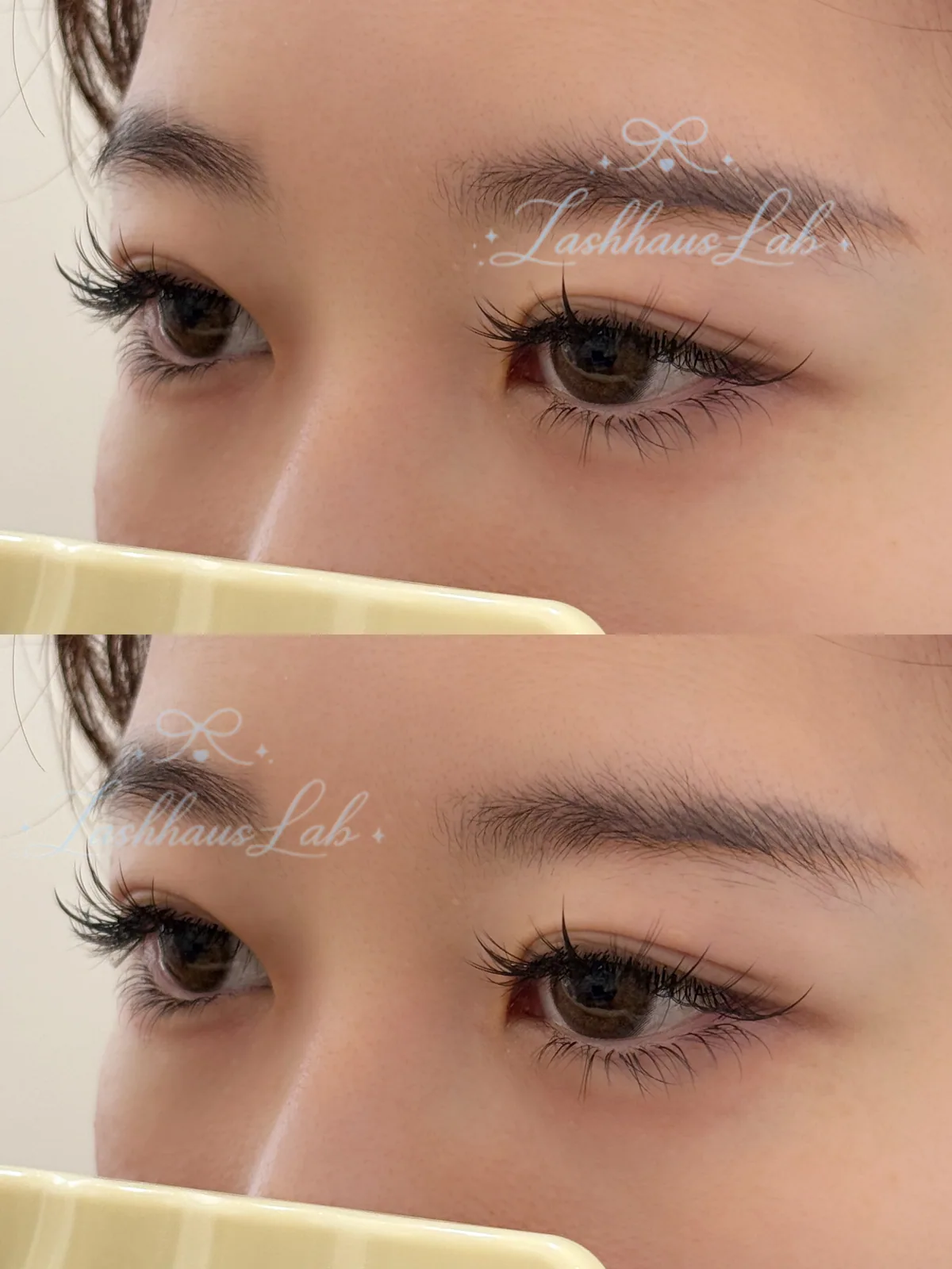 Natural Wispy Set lash extensions